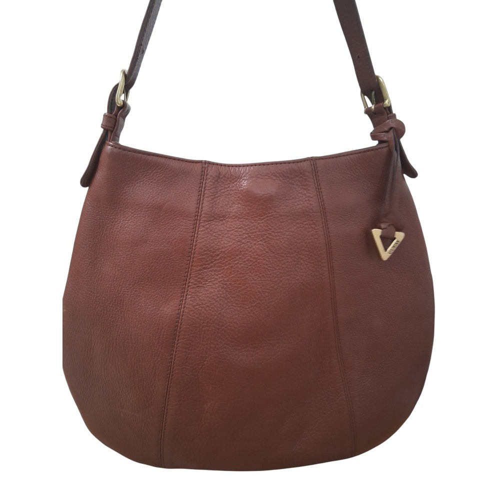 Guess Pebbled Soft Leather Women's Slouchy Hobo Indie Minimalist Shoulder Bag